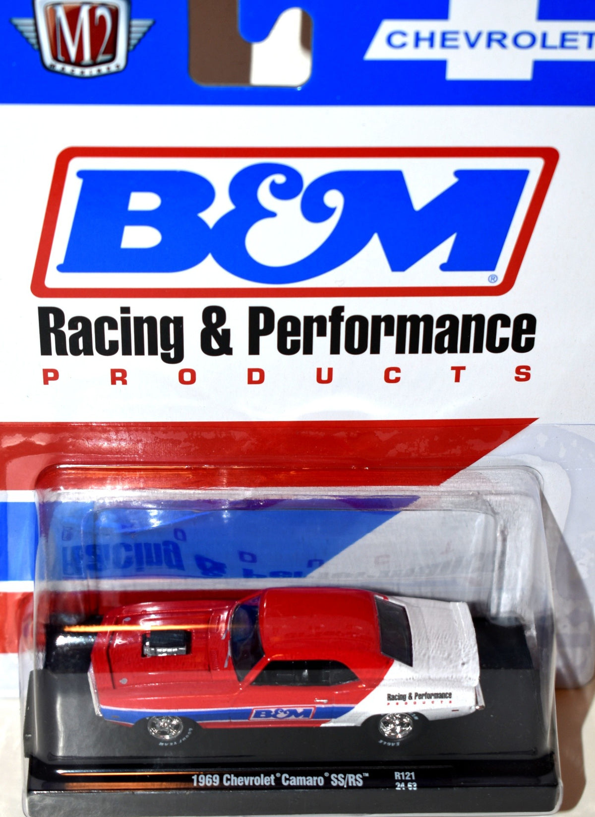 M2 Machines Drivers - B&M 1969 Chevy Camaro SS/RS