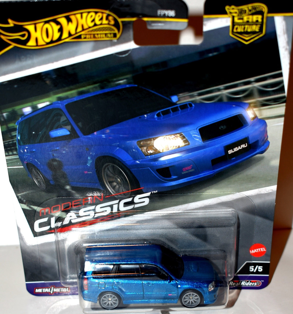 Hot Wheels Premium - Modern Classics - Subaru Forrester STi