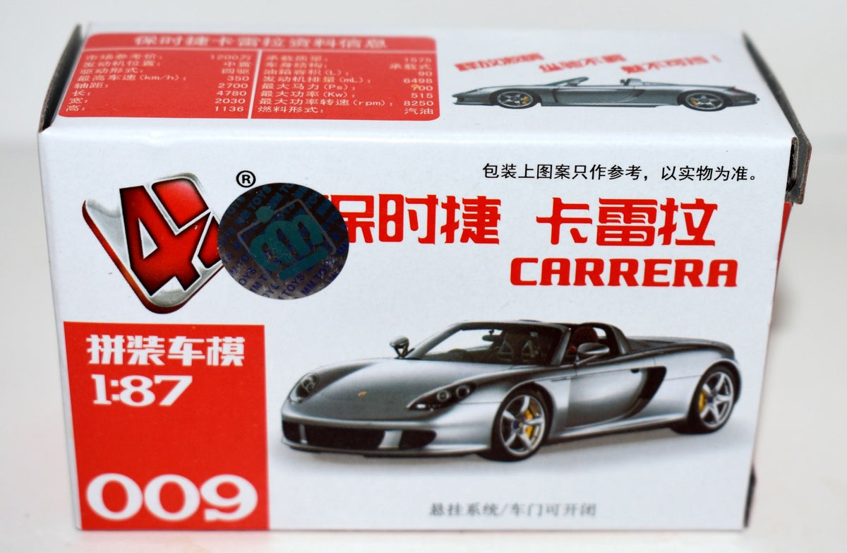 4D Toys - (009) Porsche Carrera GT Model Kit