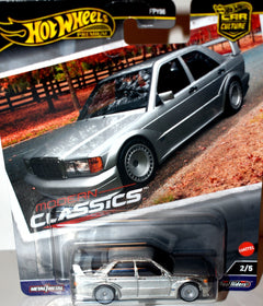 Hot Wheels Premium - Modern Classics - 1990 Mercedes-Benz 190 E 2.5-16 Evolution II