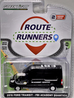 Greenlight - Route Runners - 2015 Ford Transit - FBI Academy Quantico