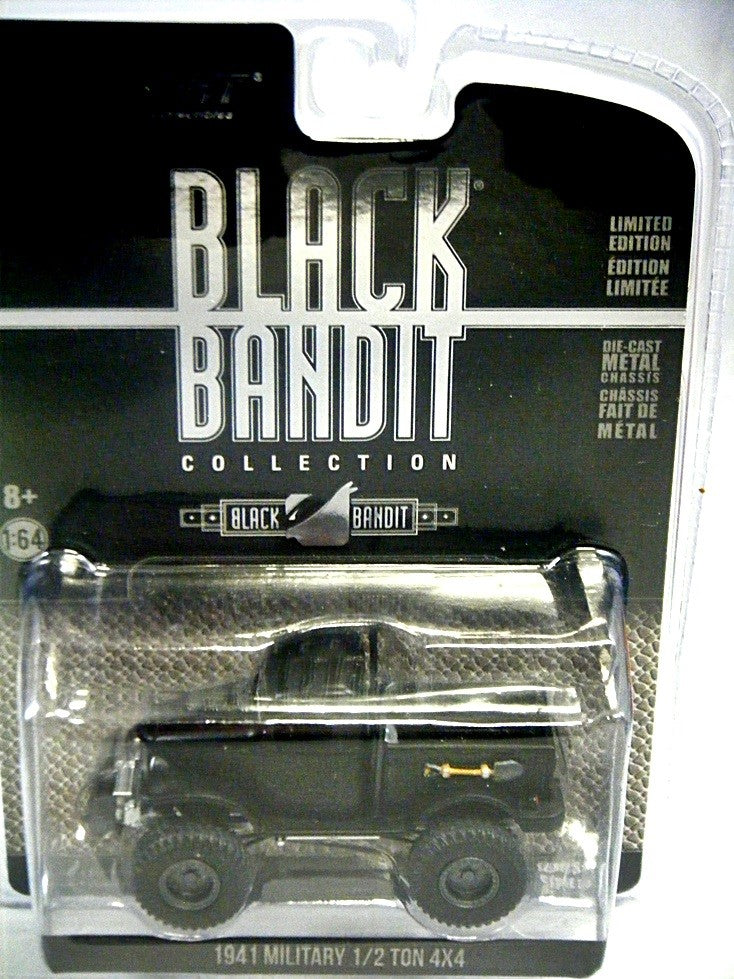 Greenlight  Black Bandit - 1941 Military 4x4  Pickup Truck