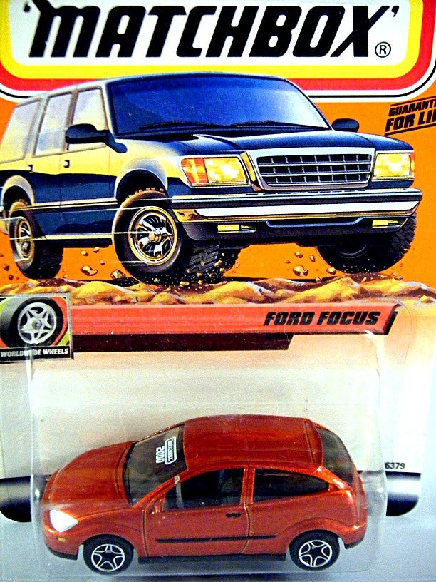 Matchbox 2000 Millennium Logo Chase Series - Ford Focus