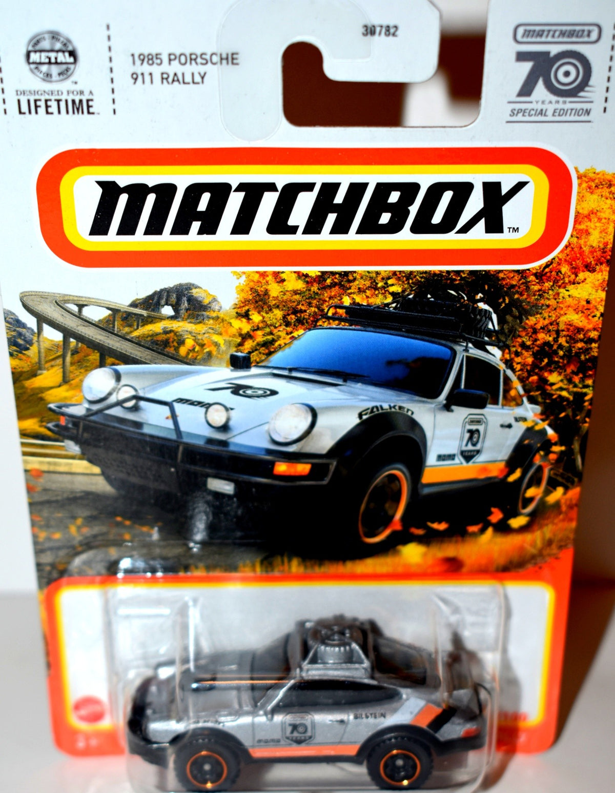 Matchbox 70th Anniversary Special Edition   - 1985 Porsche 911 Rally