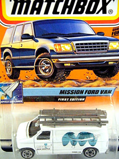 Matchbox 2000 Millennium Logo Chase Series - Ford Contractors Van