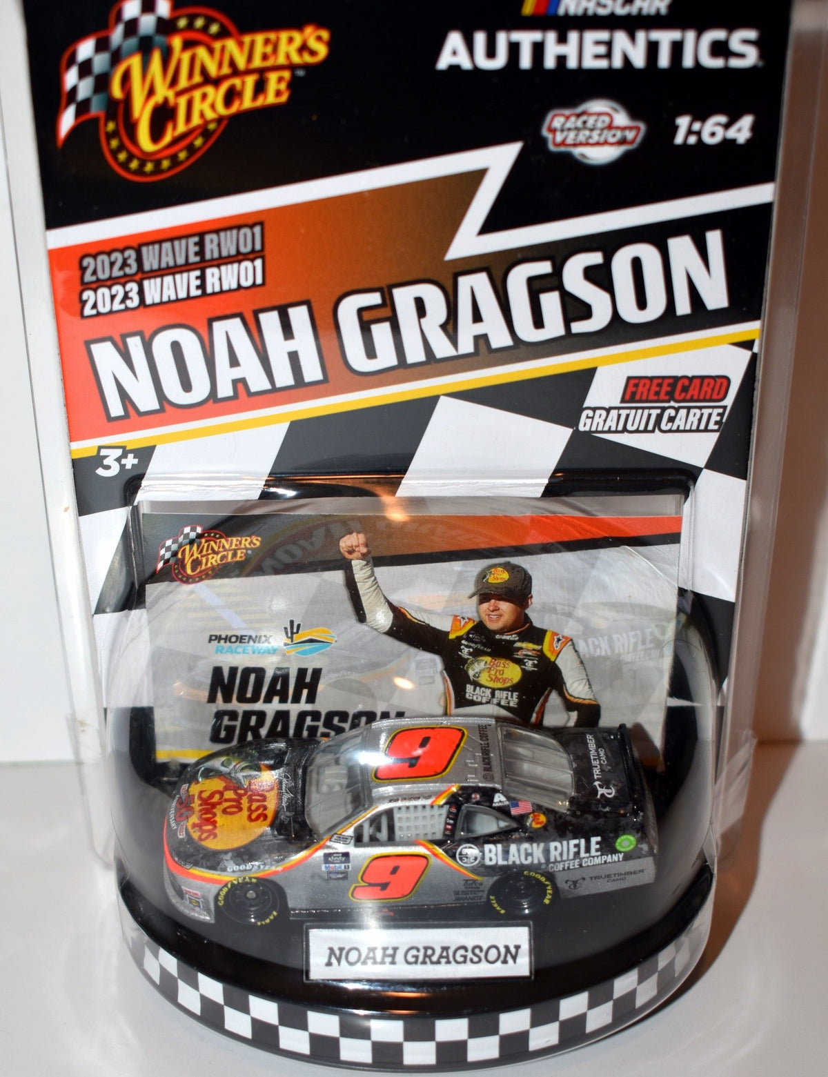 Winners Circle - NASCAR Authentics: Noah Gragson Black Rifle Bass Pro Shops Chevrolet Camaro