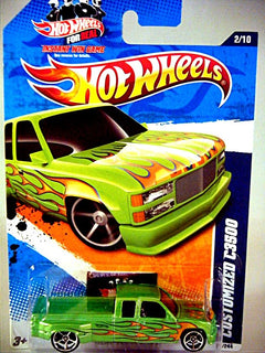 Hot Wheels Chevrolet Custom C3500 Pickup Truck