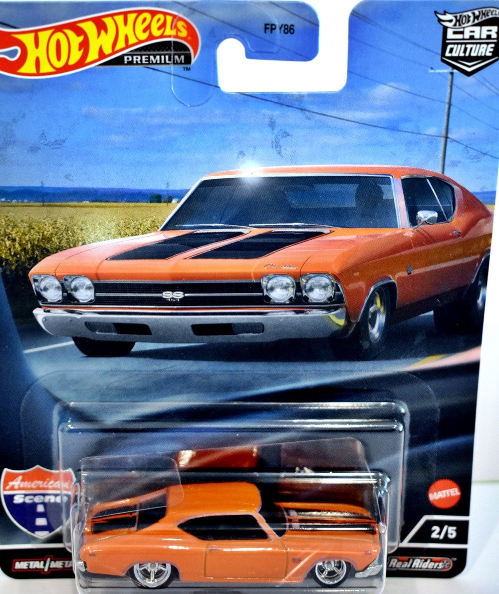 Hot Wheels Premium - American Scene - 1969 Chevrolet Chevelle SS-396