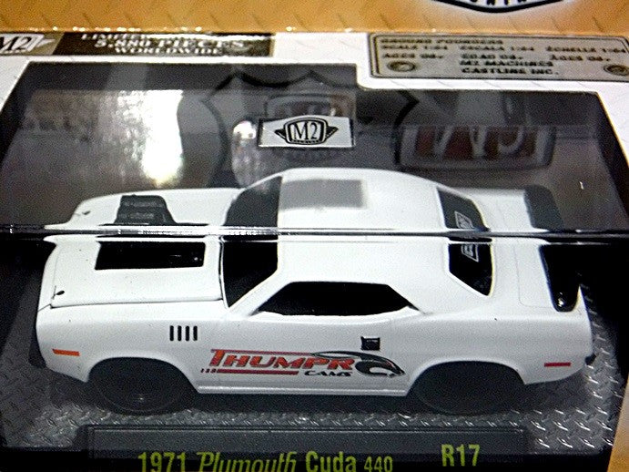 M2 Machines  Ground Pounders Thumper Cams 1971 Plymouth Cuda