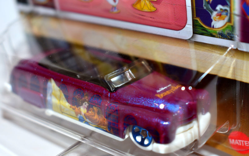 Hot Wheels - Disney Beauty & The Beast Custom Mercury Convertible
