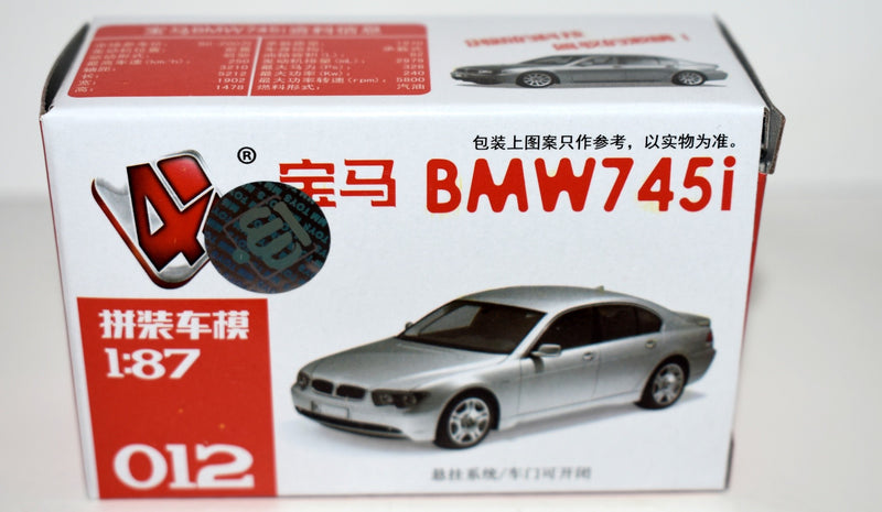 4D Toys - (012) BMW 745i Sedan