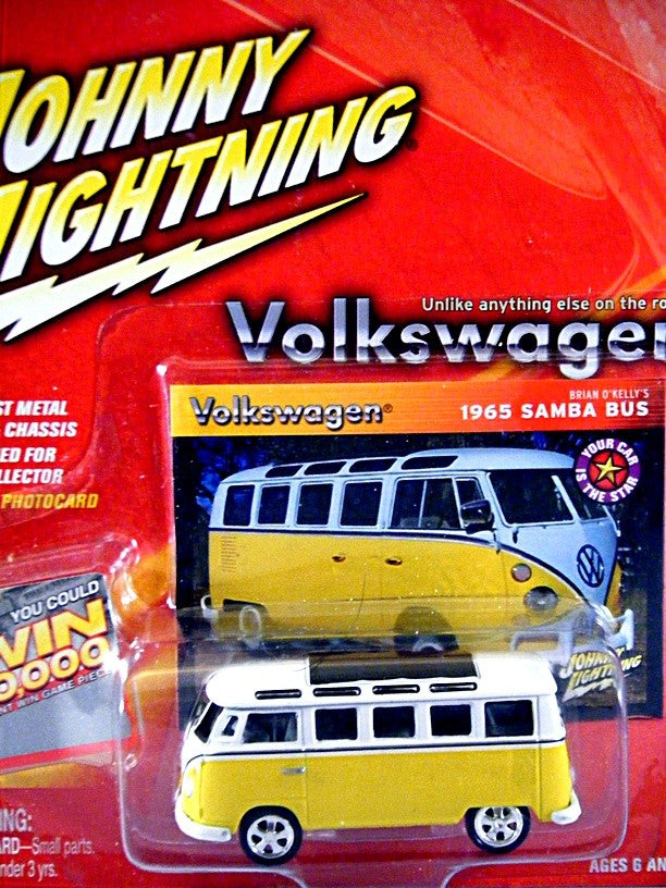 Johnny Lightning - 1965 Volkswagen Samba Bus