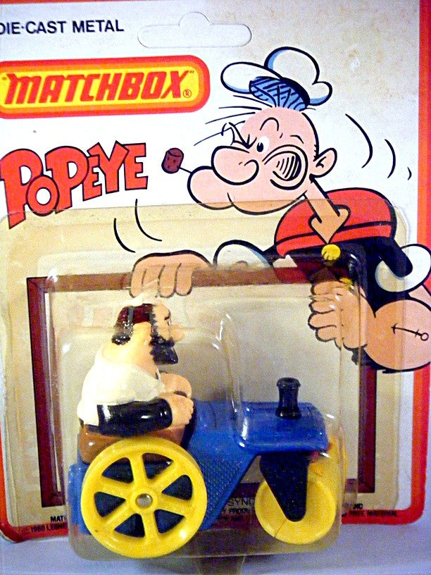 Matchbox Popeye Series - Bluto Road Roller