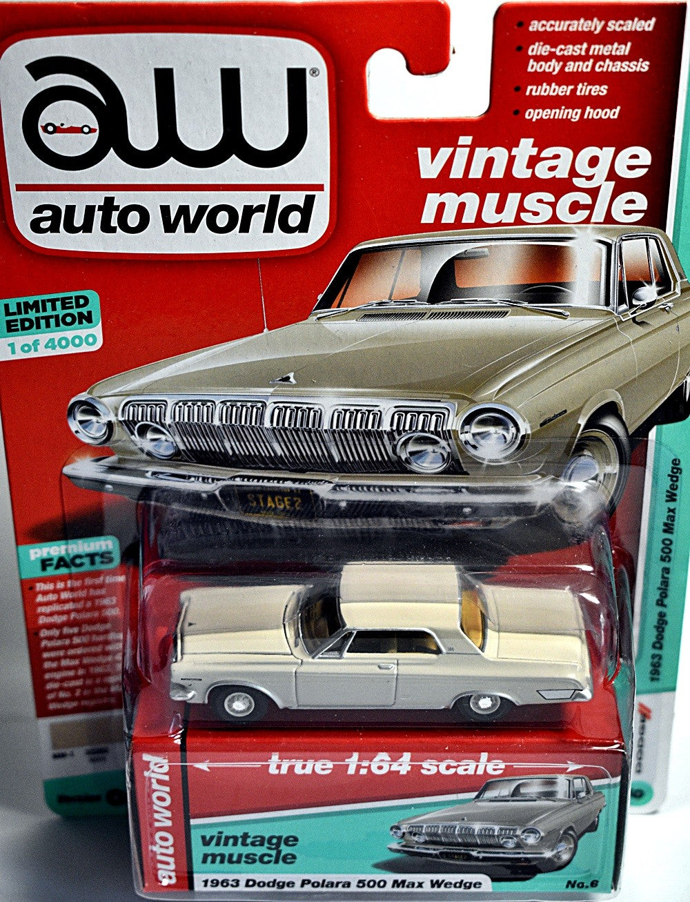 Auto World - 1963 Dodge Polara 500 Max Wedge