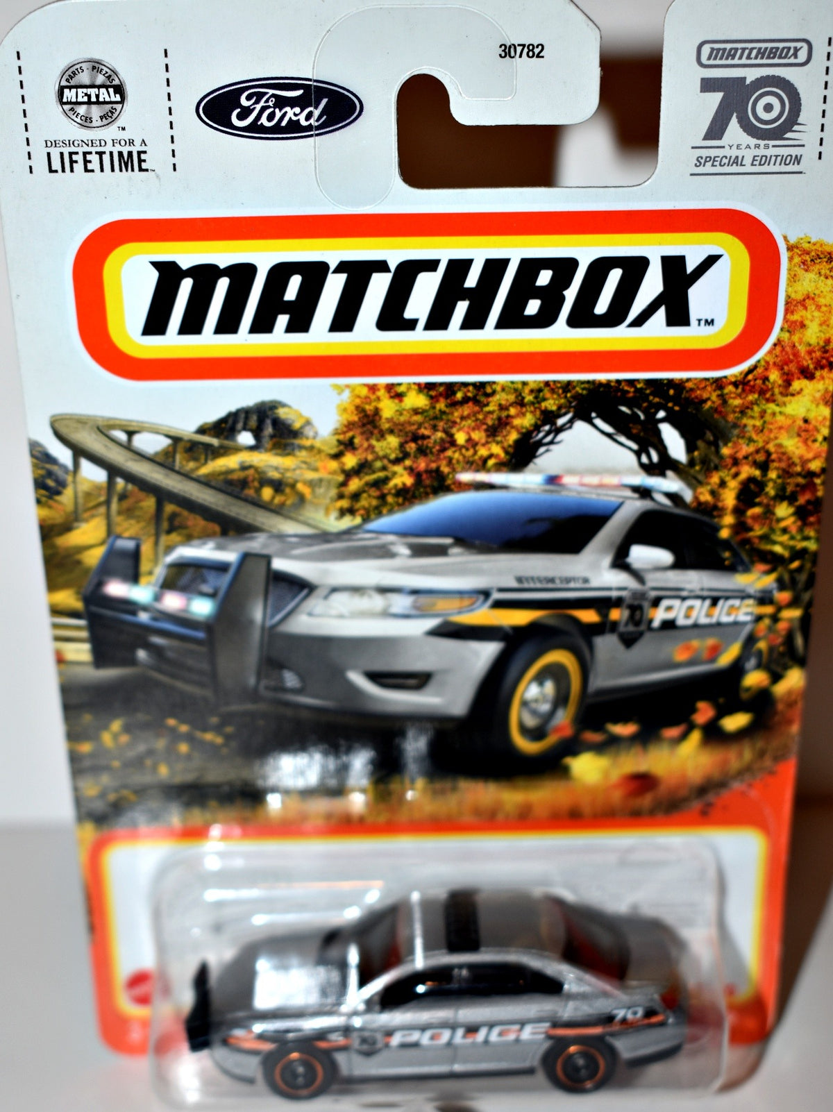Matchbox 70th Anniversary Special Edition   - Ford Police Interceptor
