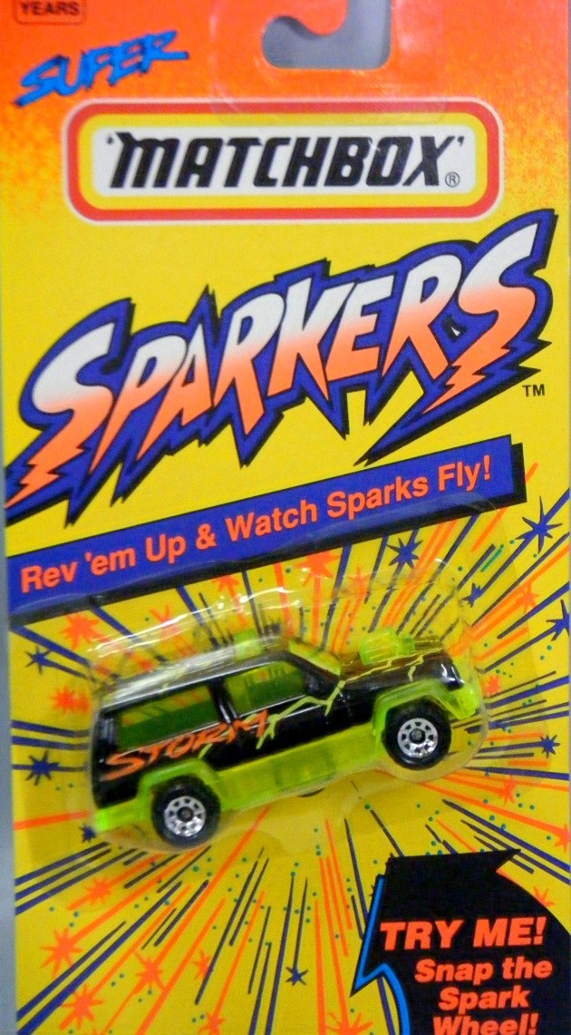 Matchbox - Sparkers - Jeep Cherokee