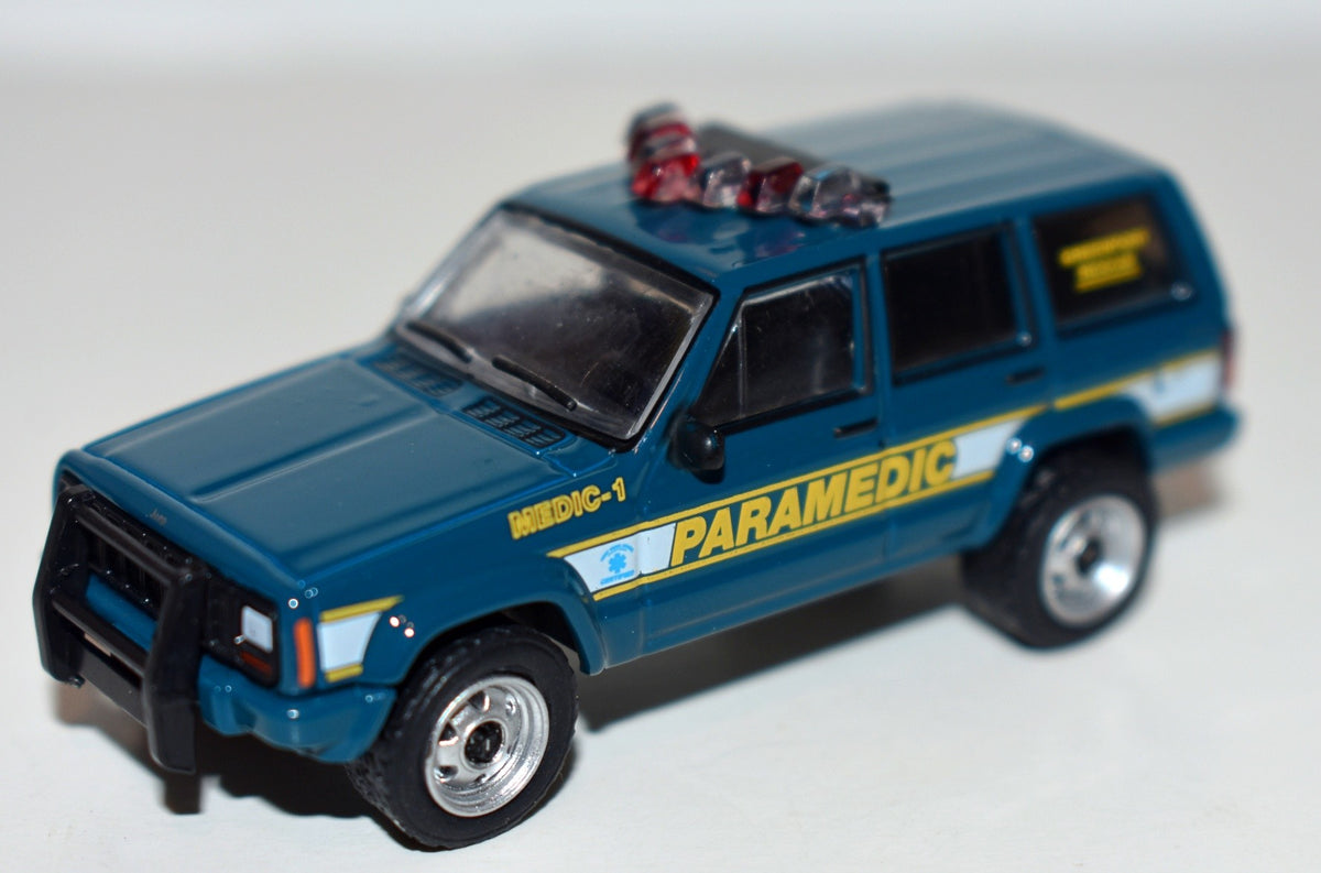 Greenlight  -  Greenport NY Rescue 1998 Jeep Cherokee Paramedic Truck