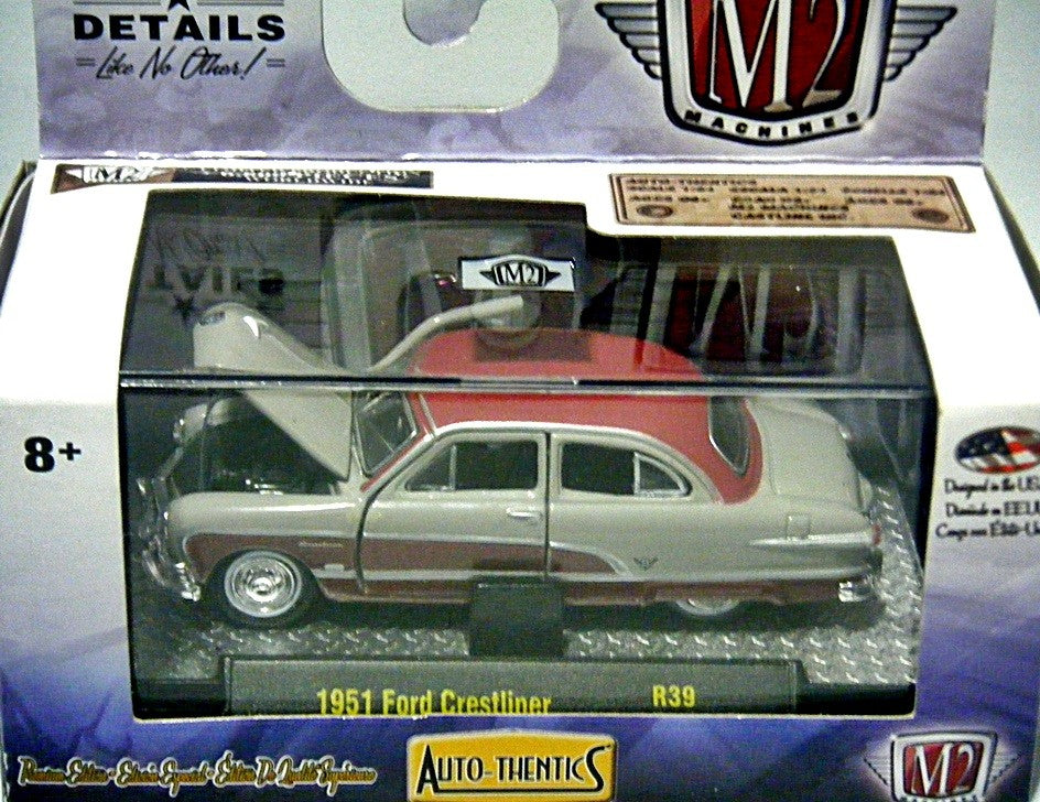 M2 Machines Auto Thentics 1951 Ford Crestliner