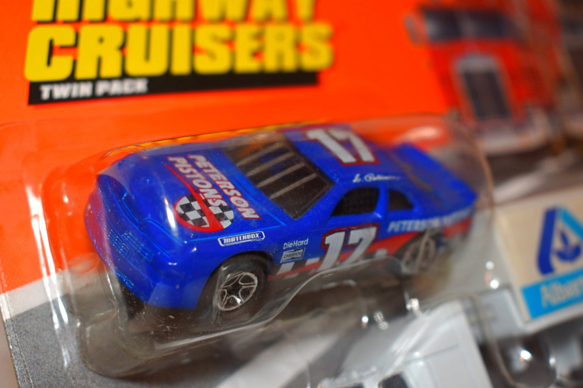 Matchbox Highway Cruisers Set with the Albertsons Ford Aeromax and NASCAR Ford Thunderbird