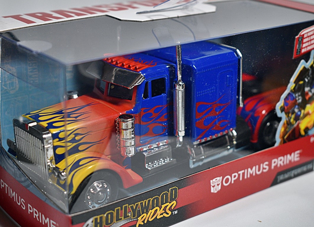 Jada Hollywood Rides - Transformers - Optimus Prime Peterbuilt Cab ...