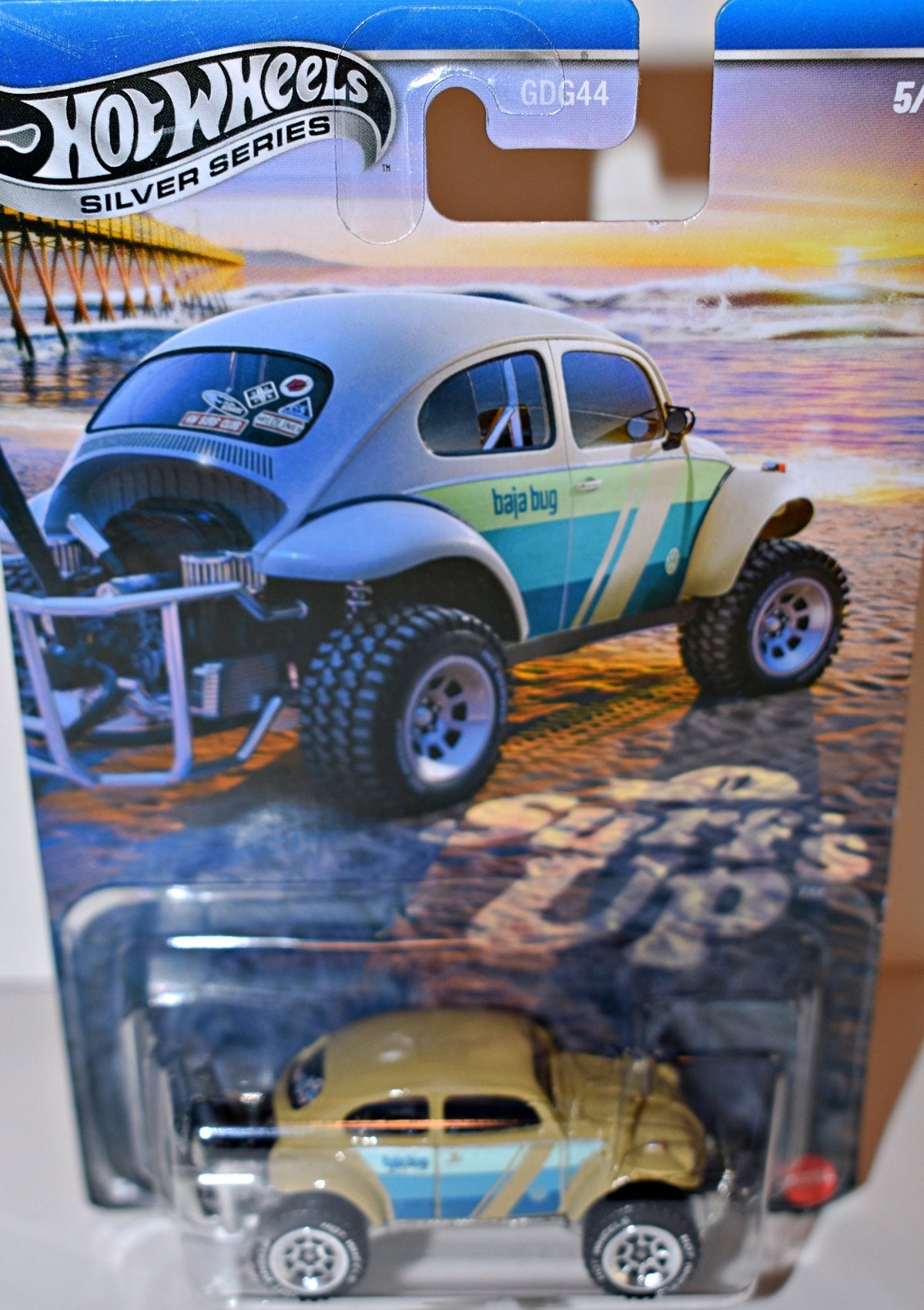 Hot Wheels Silver Series - Surfs Up - VW Baja Bug