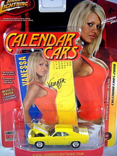 Johnny Lightning Calendar Girls - 1969 Chevrolet Camaro RS/SS