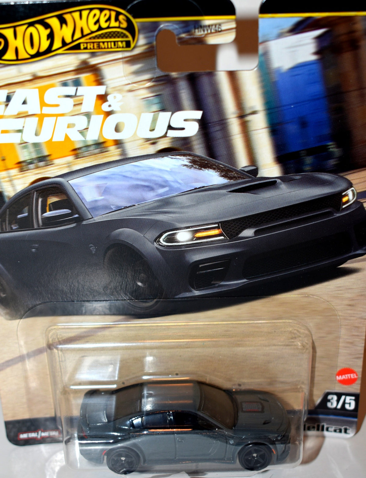 Hot Wheels Premium  Fast & Furious  - 2020 Dodge Charger Hellcat