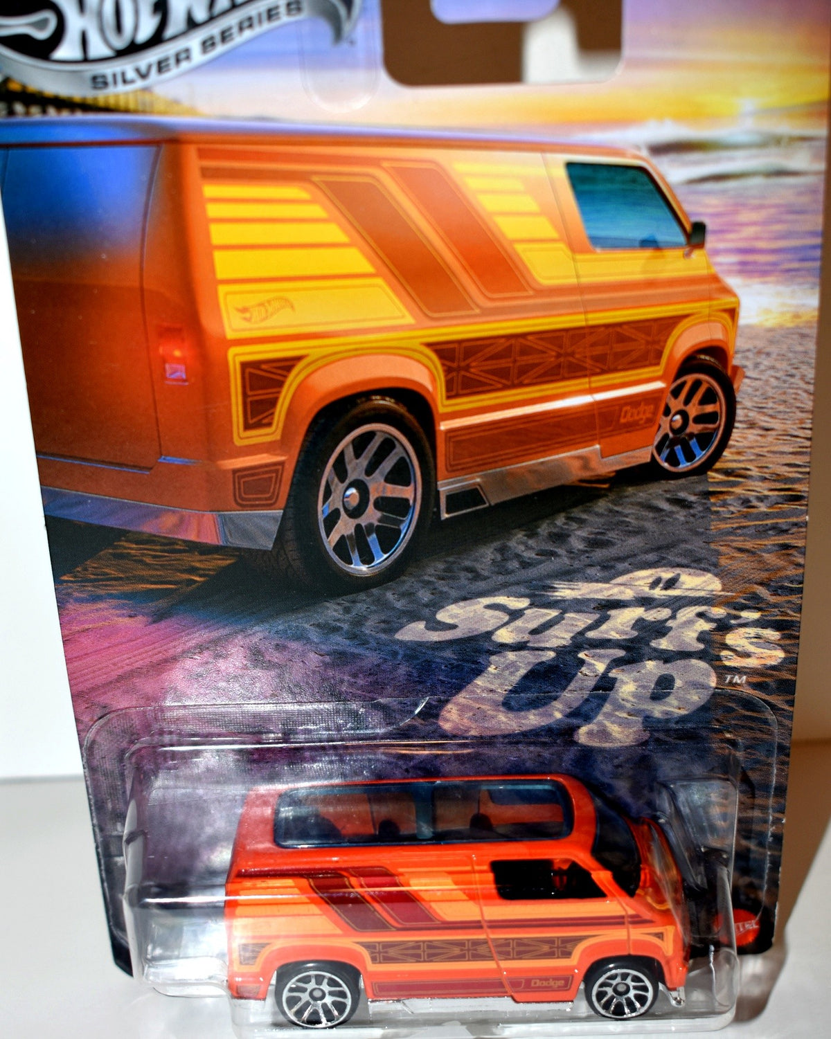 Hot Wheels Silver Series - Surfs Up - 70's Custom Dodge Van