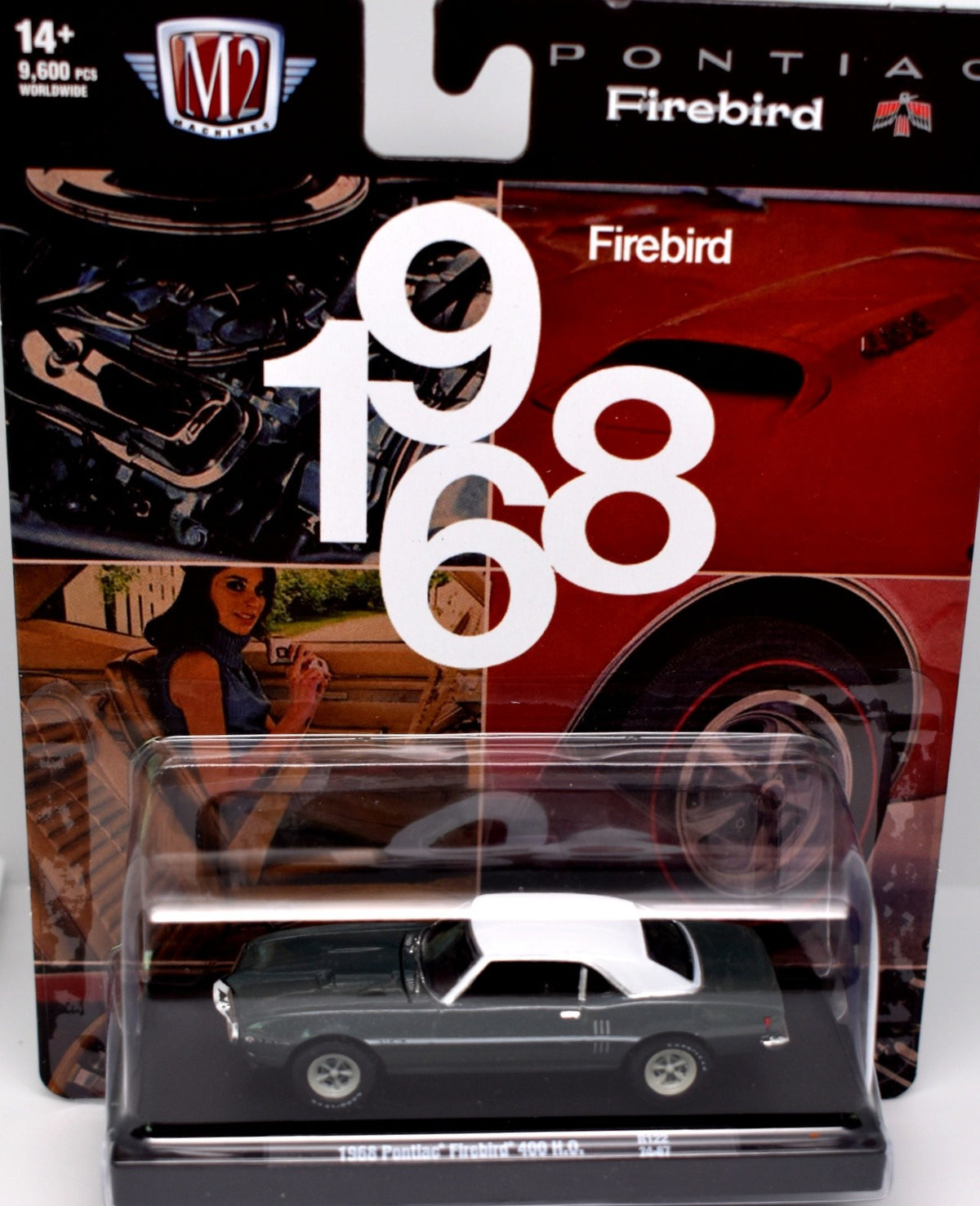 M2 Machines Drivers - 1968 Pontiac Firebird 400 HO