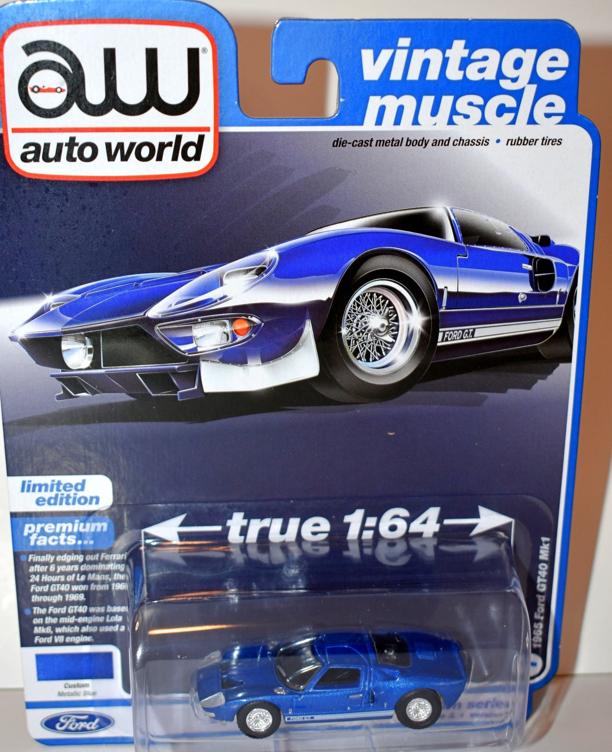 Auto World -  1965 Ford GT40 Mk1