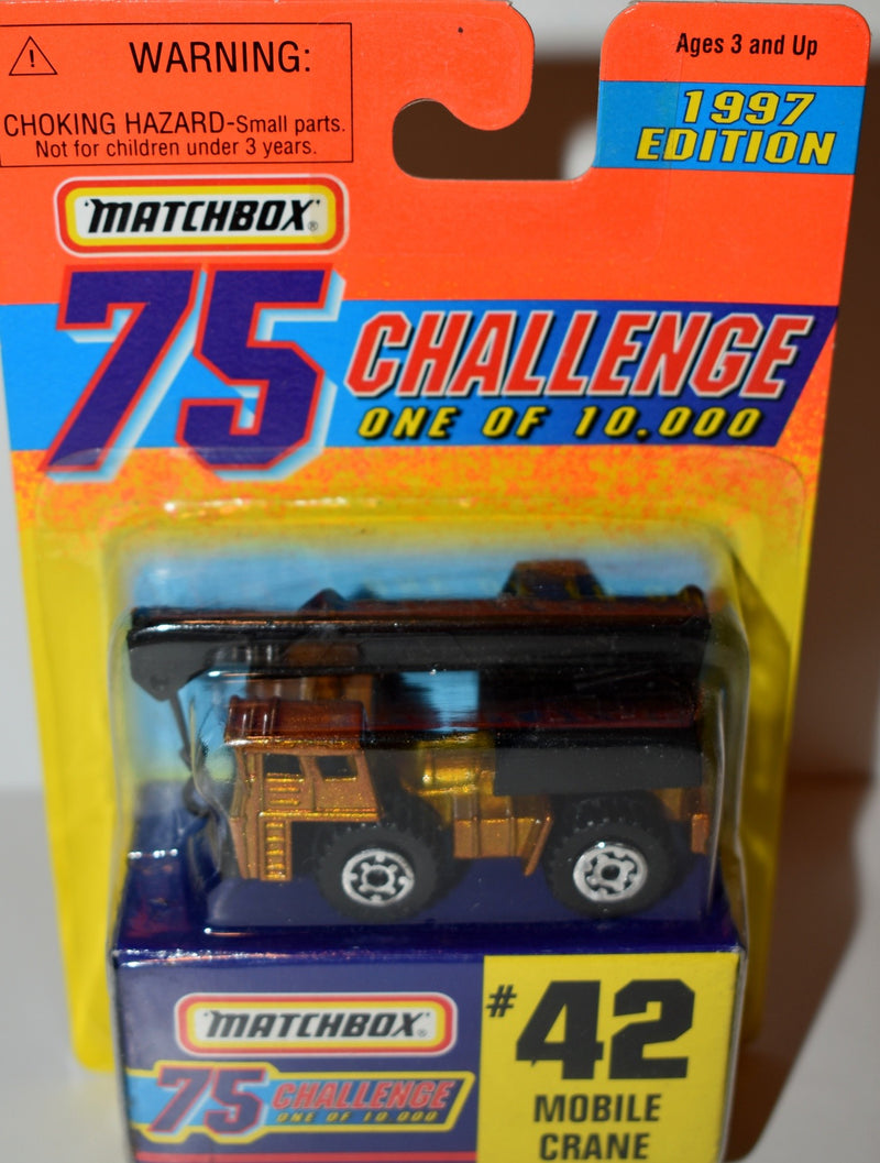 Matchbox Gold Challenge Mobile Crane