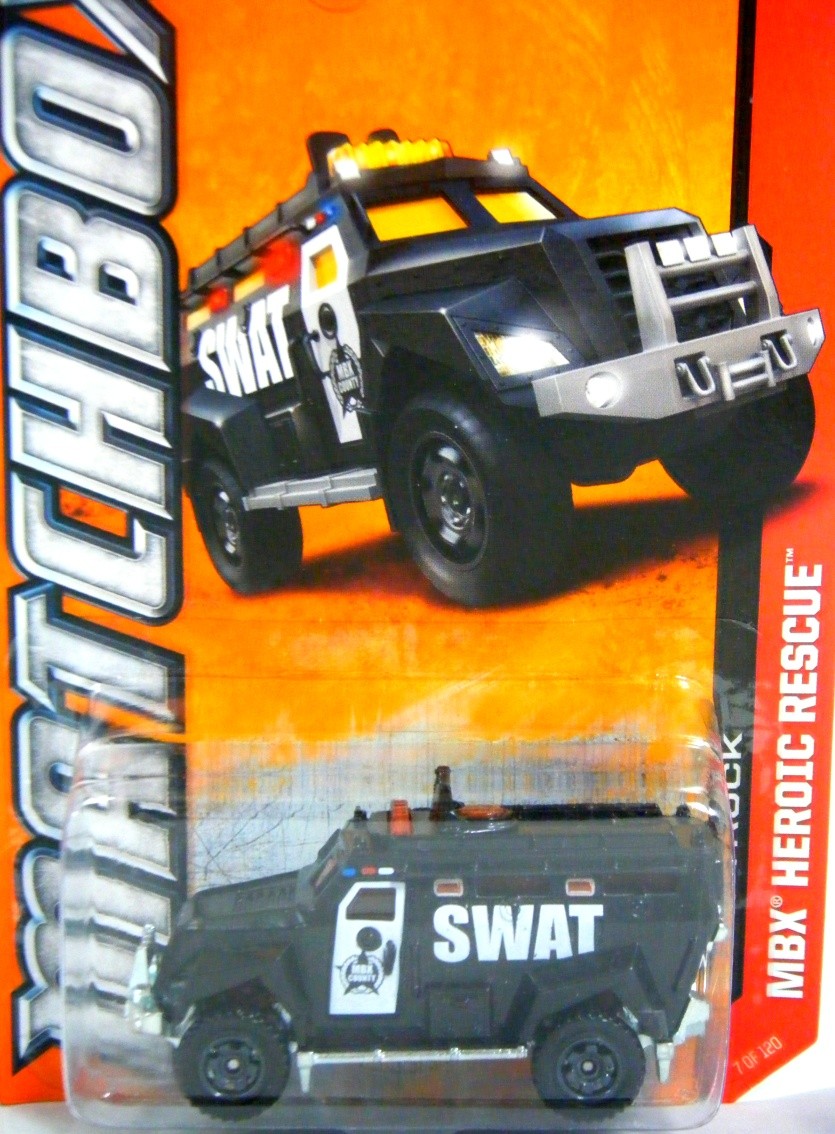 Matchbox - Armored Police SWAT Truck