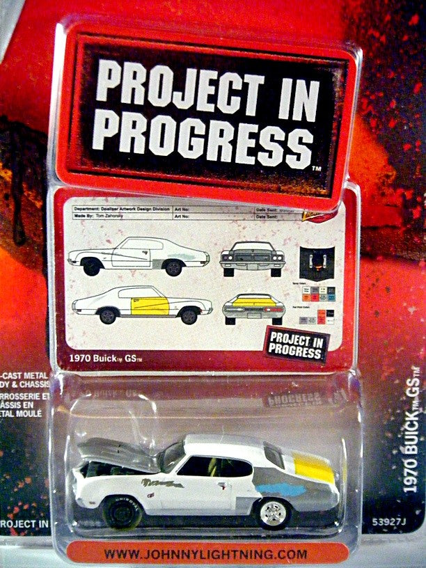 Johnny Lightning Projects in Progress - 1970 Buick GS