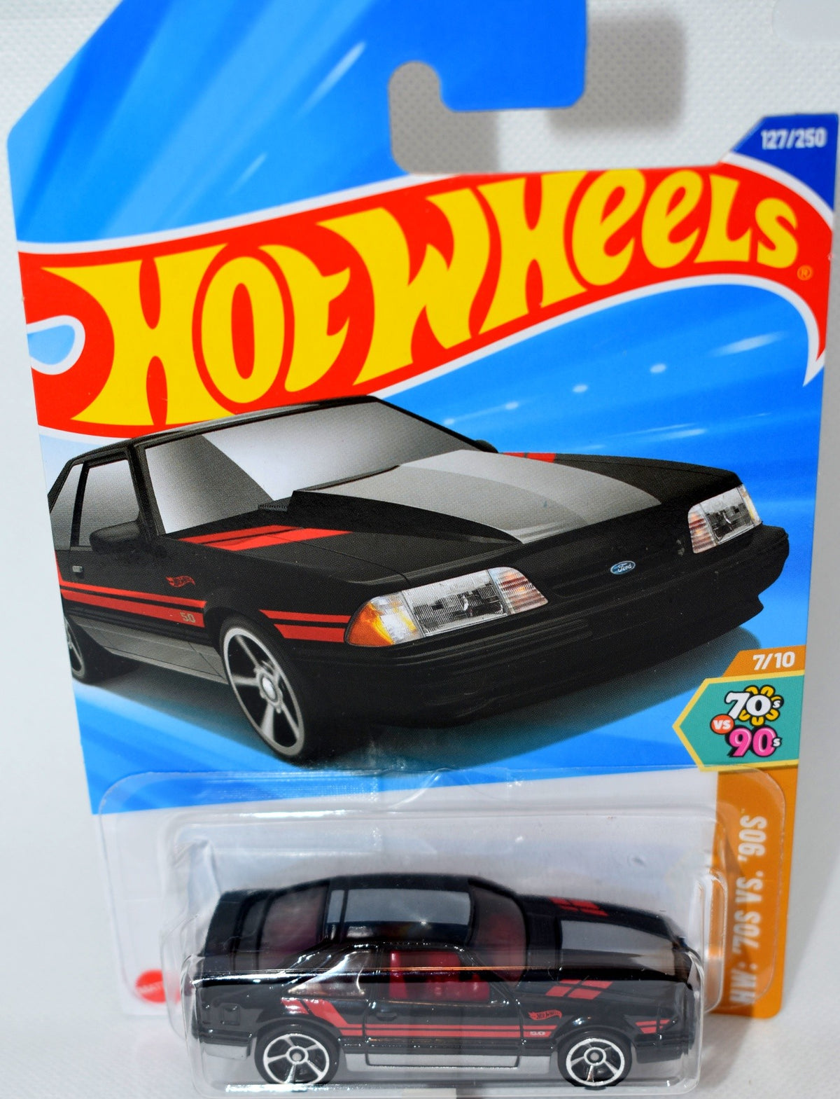 Hot Wheels -  1992 Ford Mustang Fox Body 5.0 Coupe