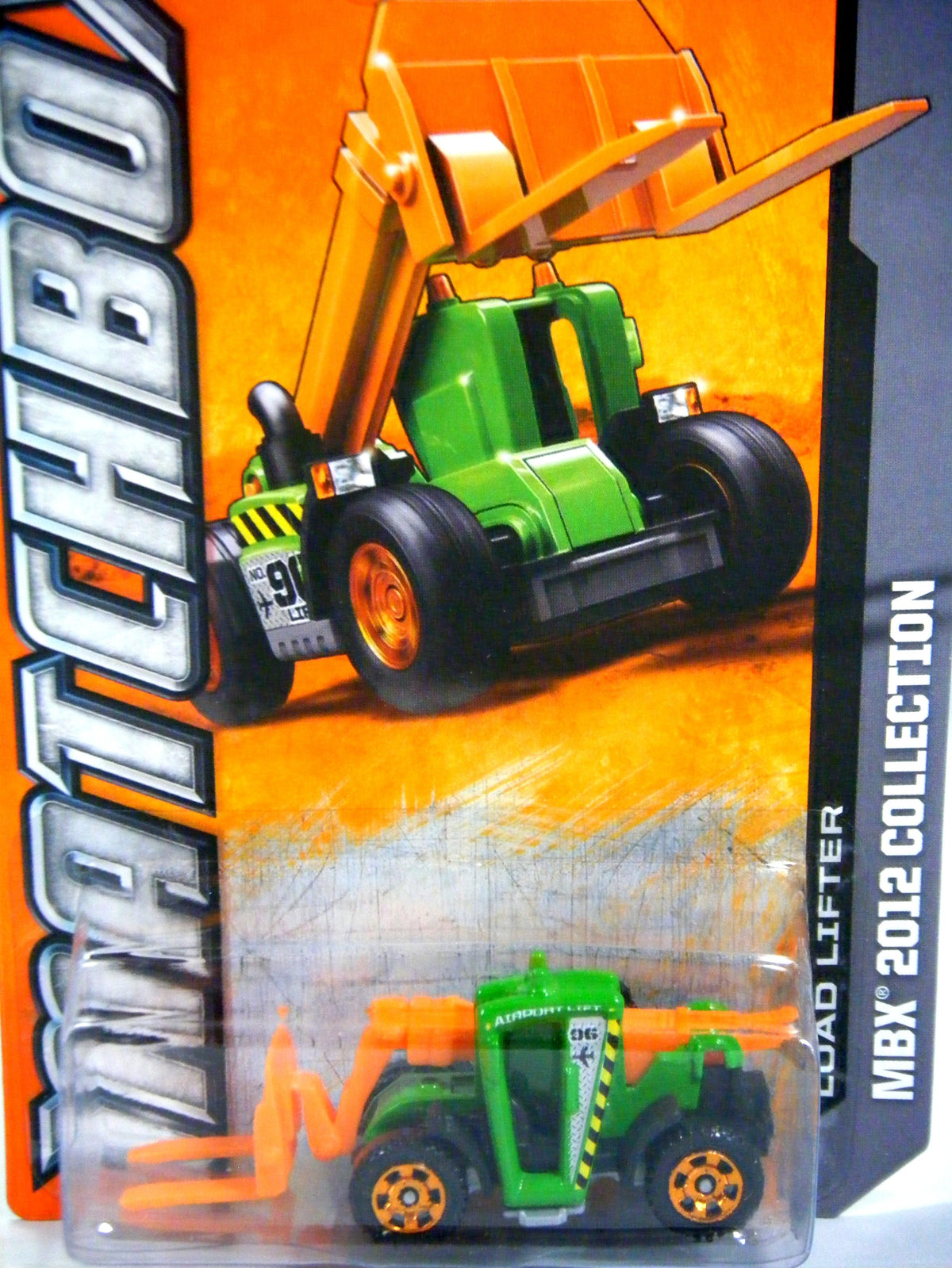 Matchbox  Airport Ground Crew Load Lifter Fork Lift