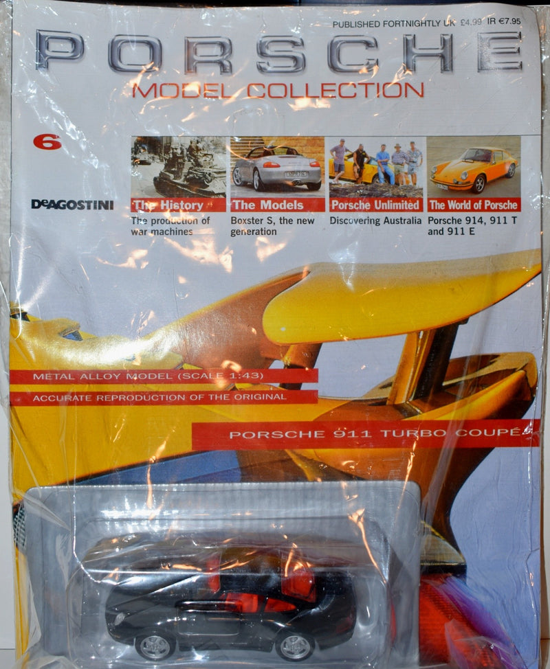 Corgi Porsche Model Collection - Porsche 911 Turbo Coupe