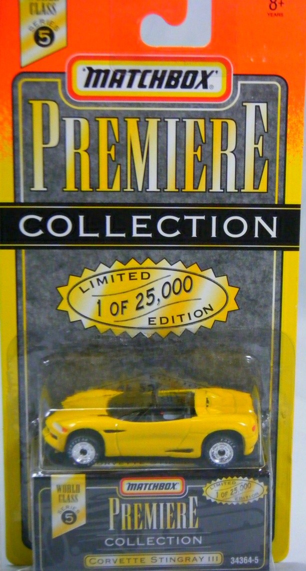 Matchbox Premiere Series -  Chevrolet Corvette Stingray III Concept Car