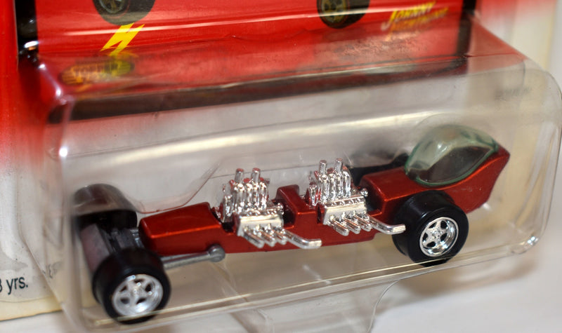 Johnny Lightning Topper Series - Custom Dragster - Dual Motor NHRA Rail Dragster