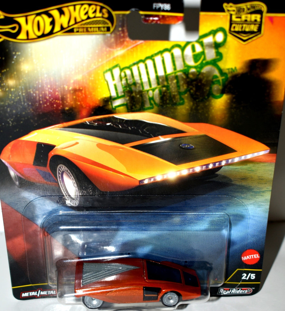 Hot Wheels - Premium - Hammer Drop - Lancia Stratos Zero