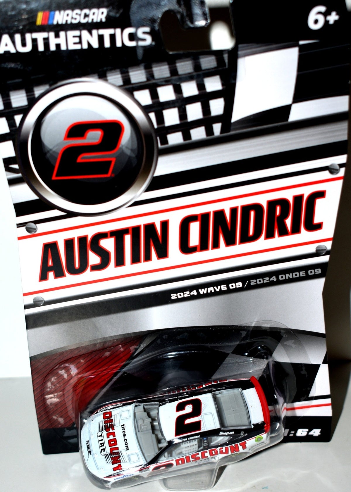 NASCAR Authentics - Austin Cindric  Discount Tire Ford Mustang