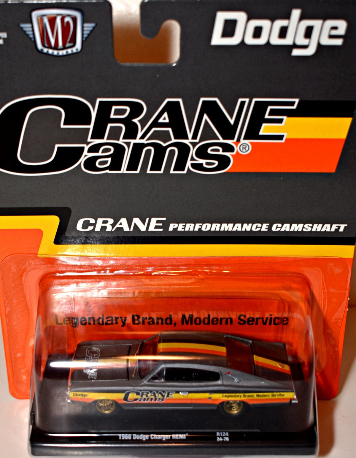 M2 Machines Auto-Thentics - Crane Cams 1966 Dodge Charger Hemi