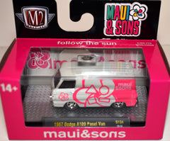 M2 Machines Auto-Thentics - Maui & Sons 1967 Dodge A100 Panel Van