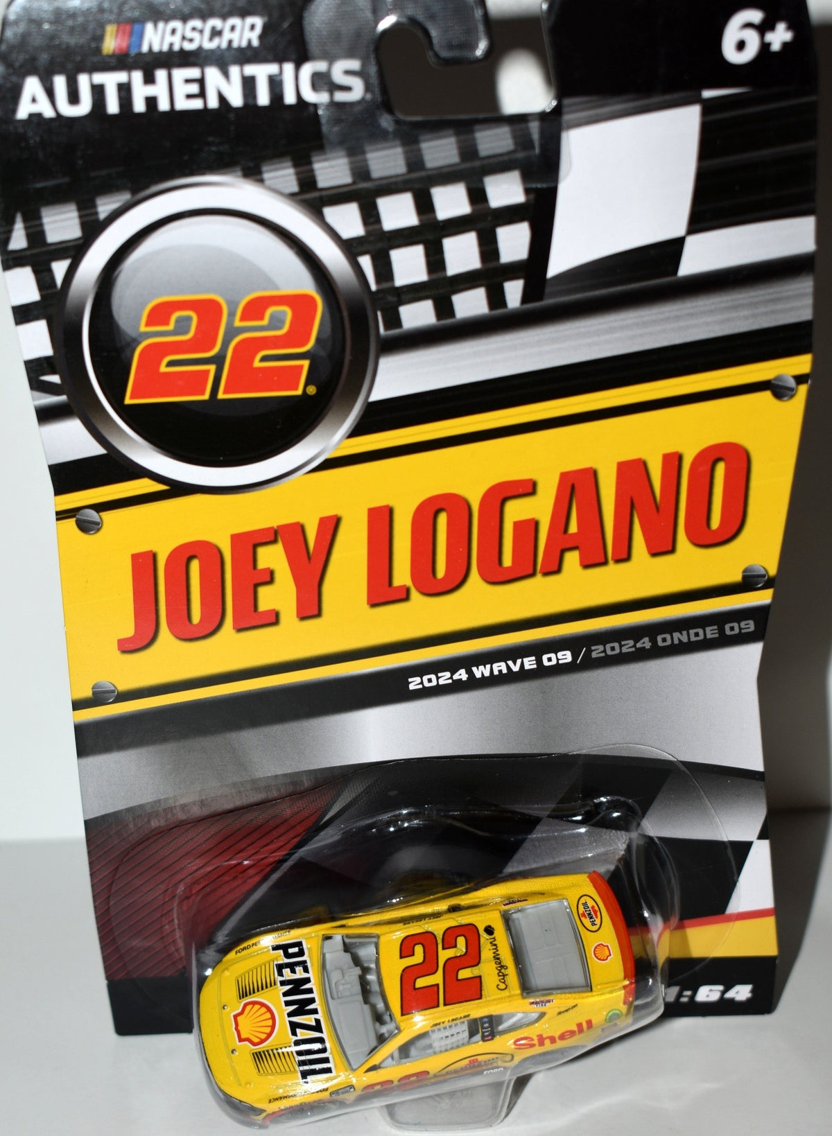 NASCAR Authentics - Joe Gibbs Racing - Logano   Pennzoil Ford Mustang