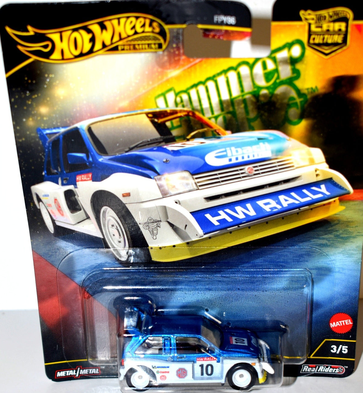 Hot Wheels Premium -  MG Metro 6R4 Rally Car