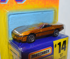 Matchbox Gold Challenge Chevrolet C4 Corvette Convertible