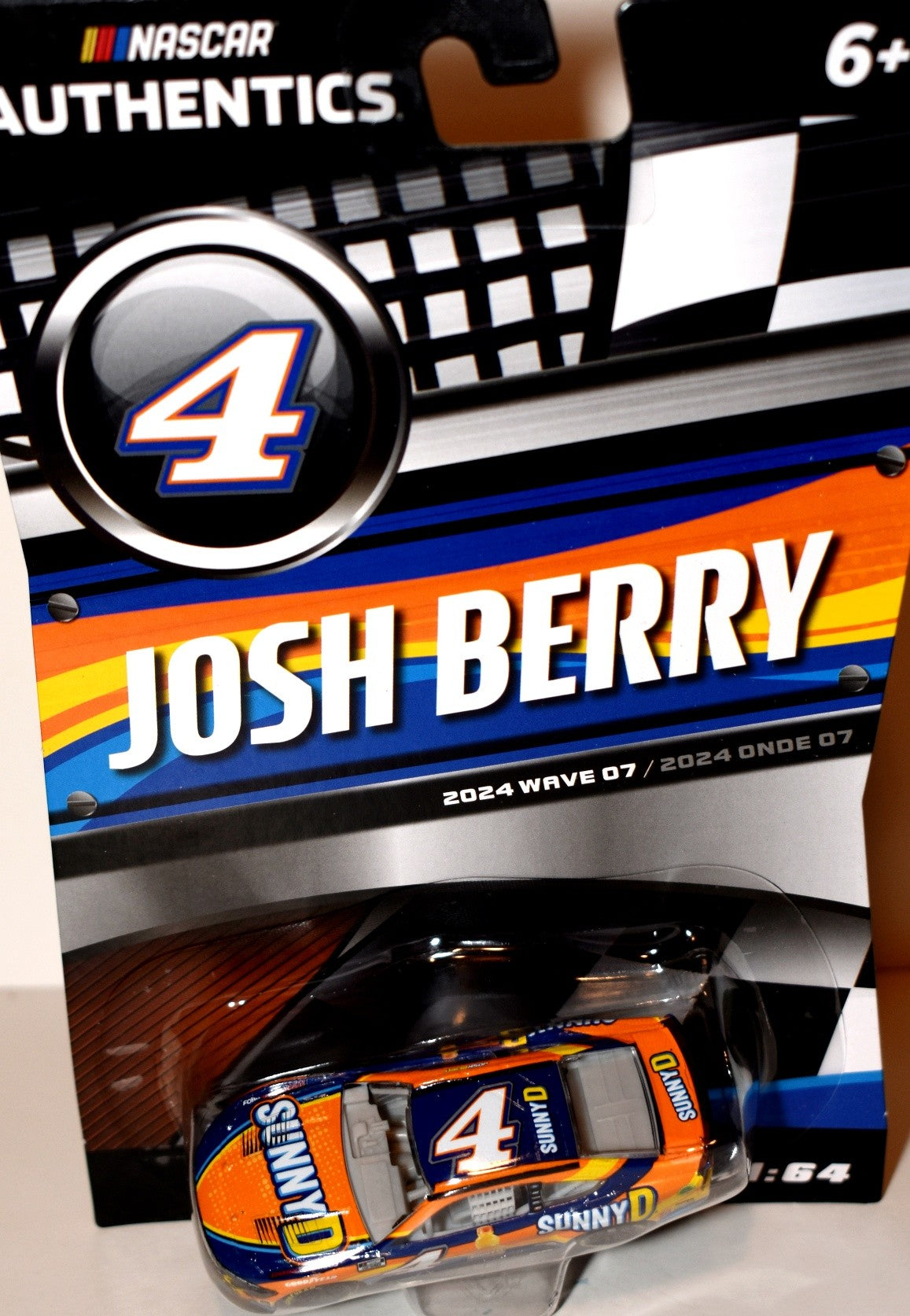 NASCAR Authentics - Josh Berry Sunny D Ford Mustang Stock Car