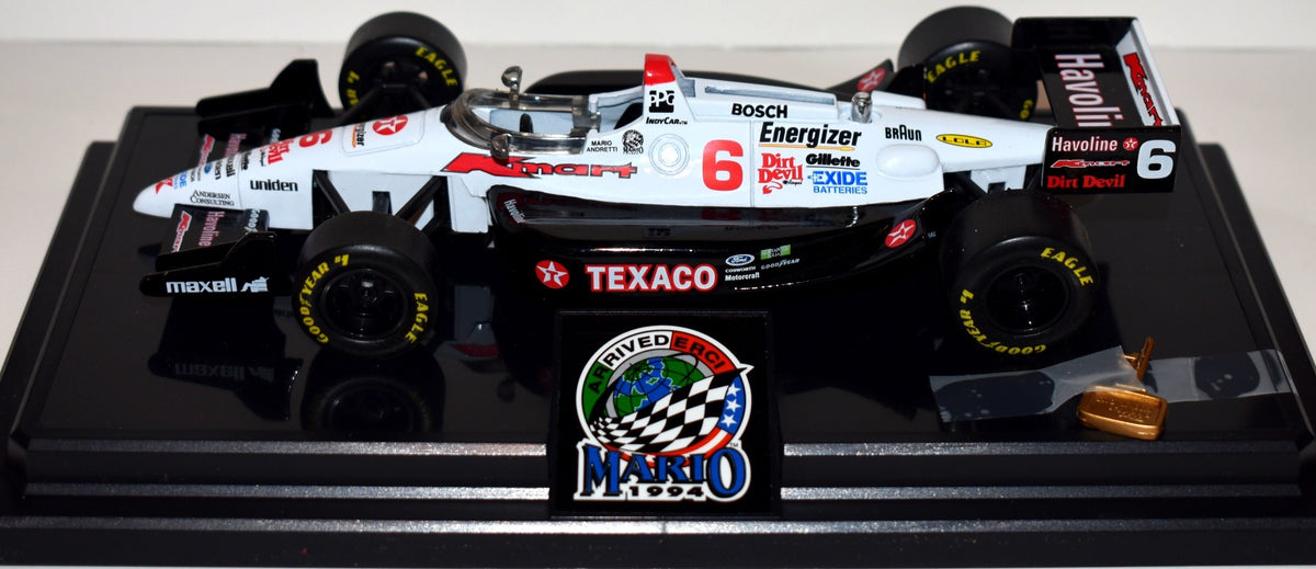 Racing Champions - Mario Andretti 1994 Arrivederci Tour Texaco Indy Car Bank