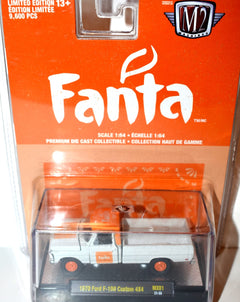 M2 Machines - Coca-Cola - 1970 F-100 Custom 4x4 Ford Fanta Pickup Truck