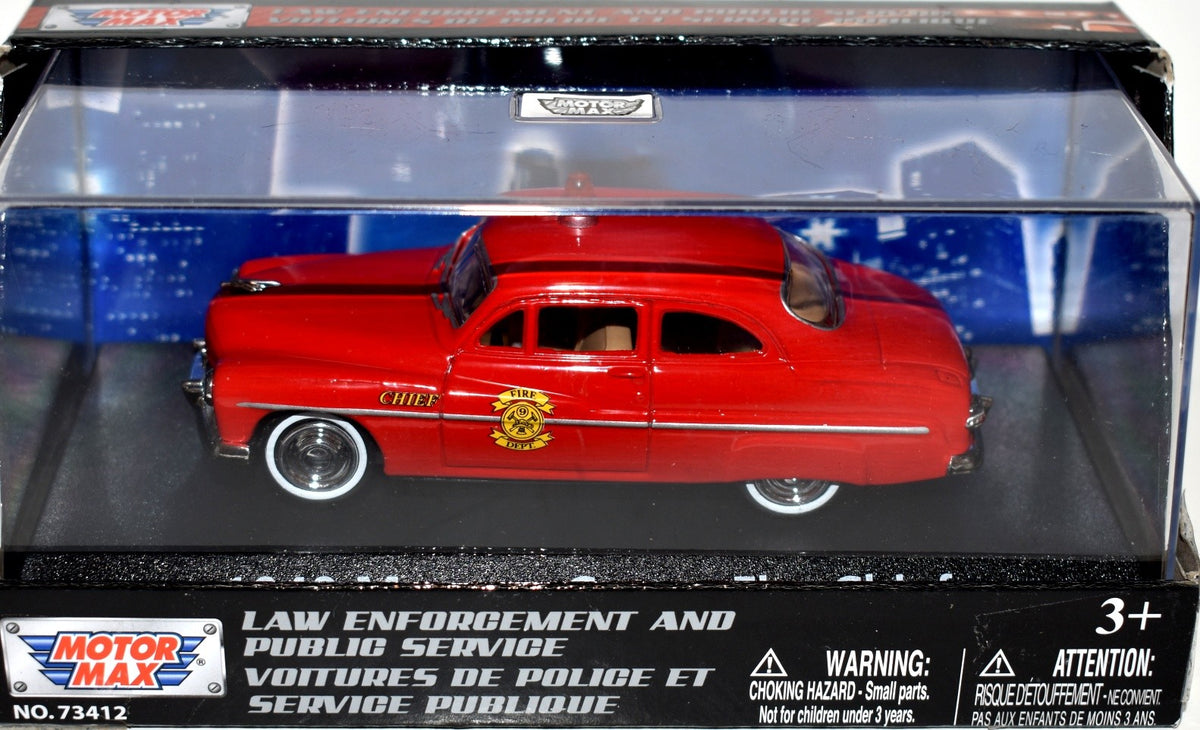 Motor Max Law Enforment Series   1949 Mercury Fire Chief