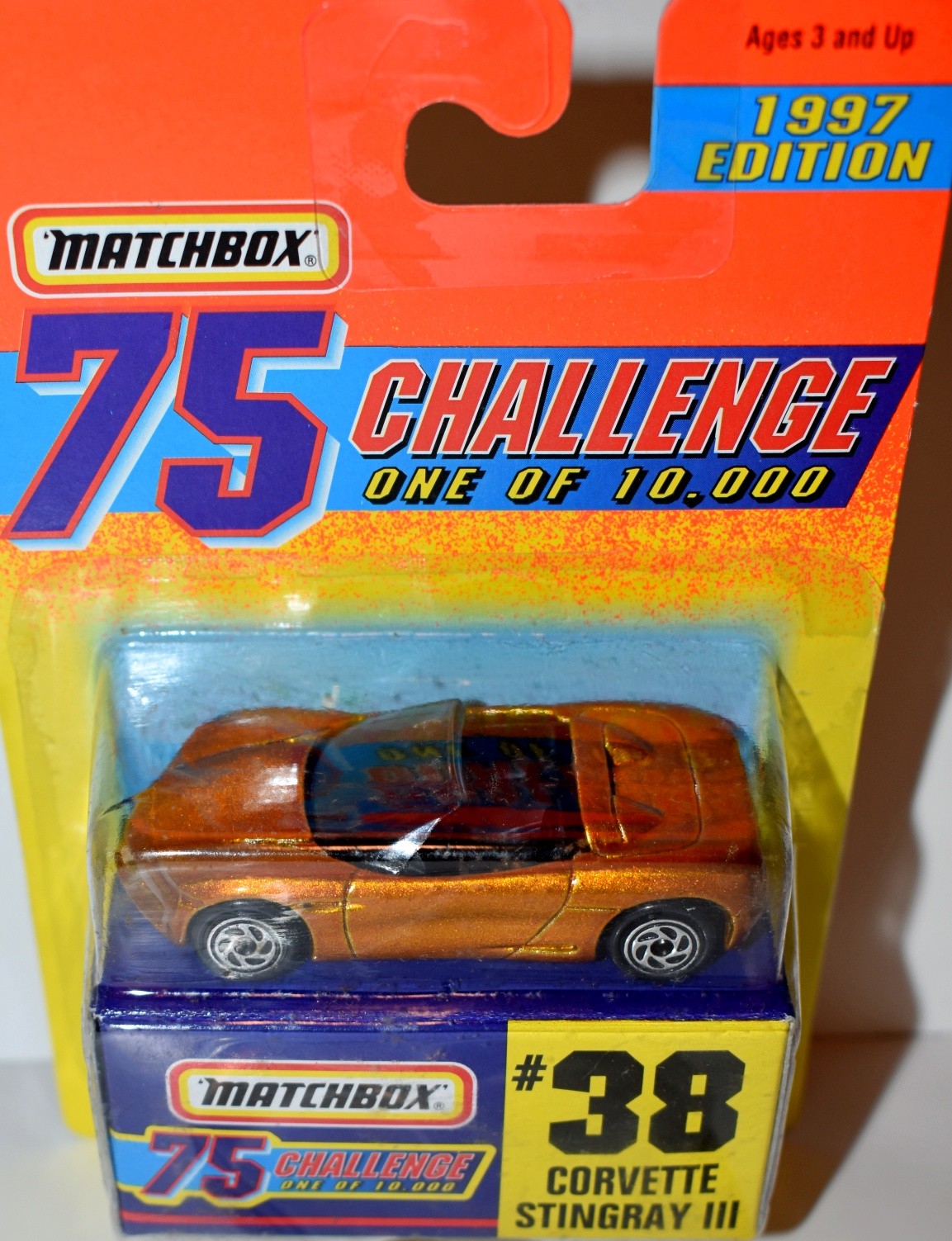 Matchbox Gold Challenge Chevrolet Corvette Stingray III Concept Car